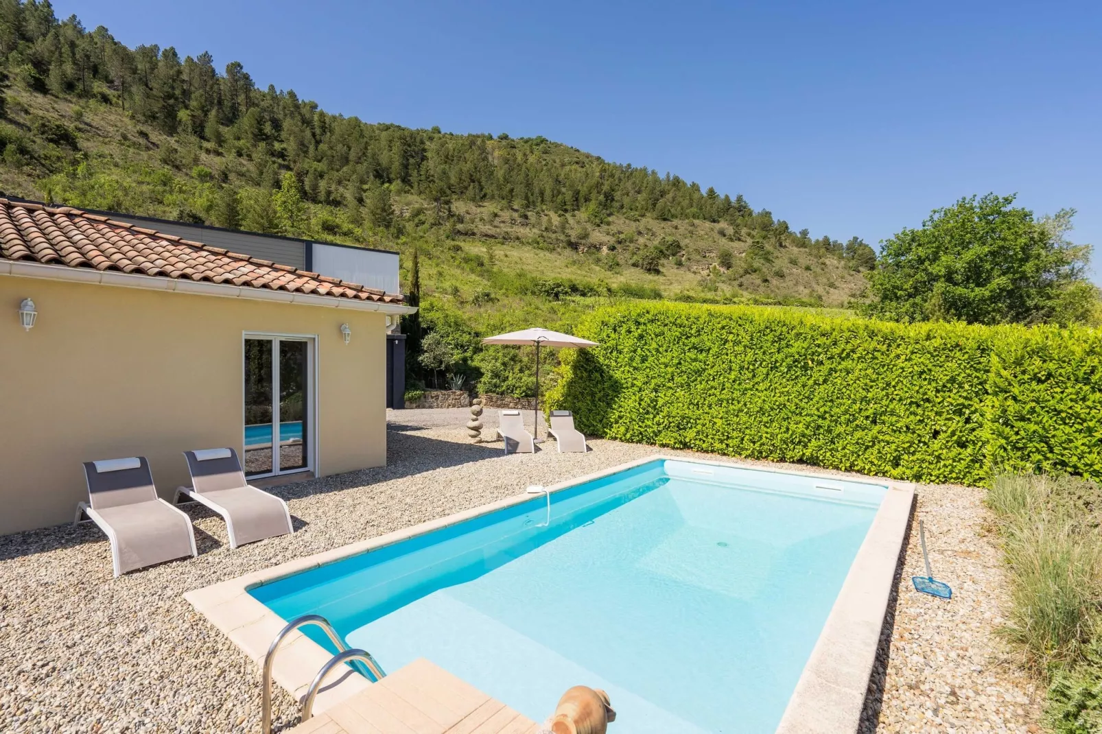 Villa - Les Vans-Pool
