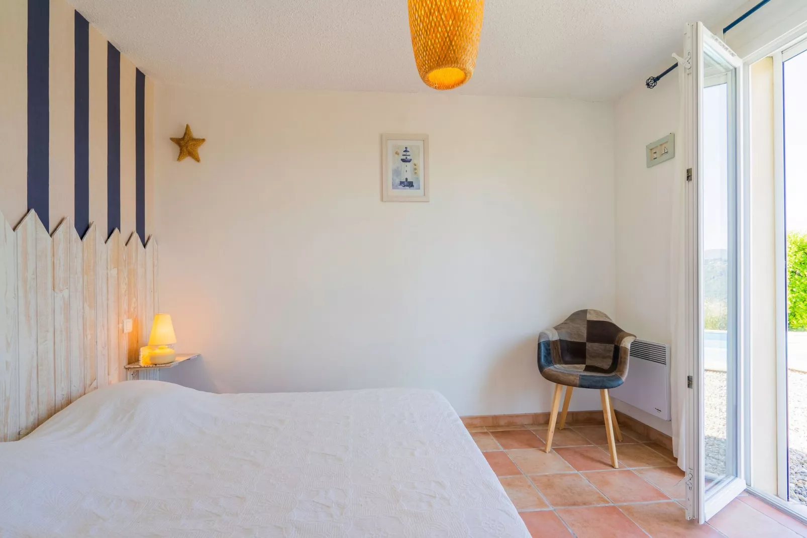 Villa - Les Vans-Bedroom