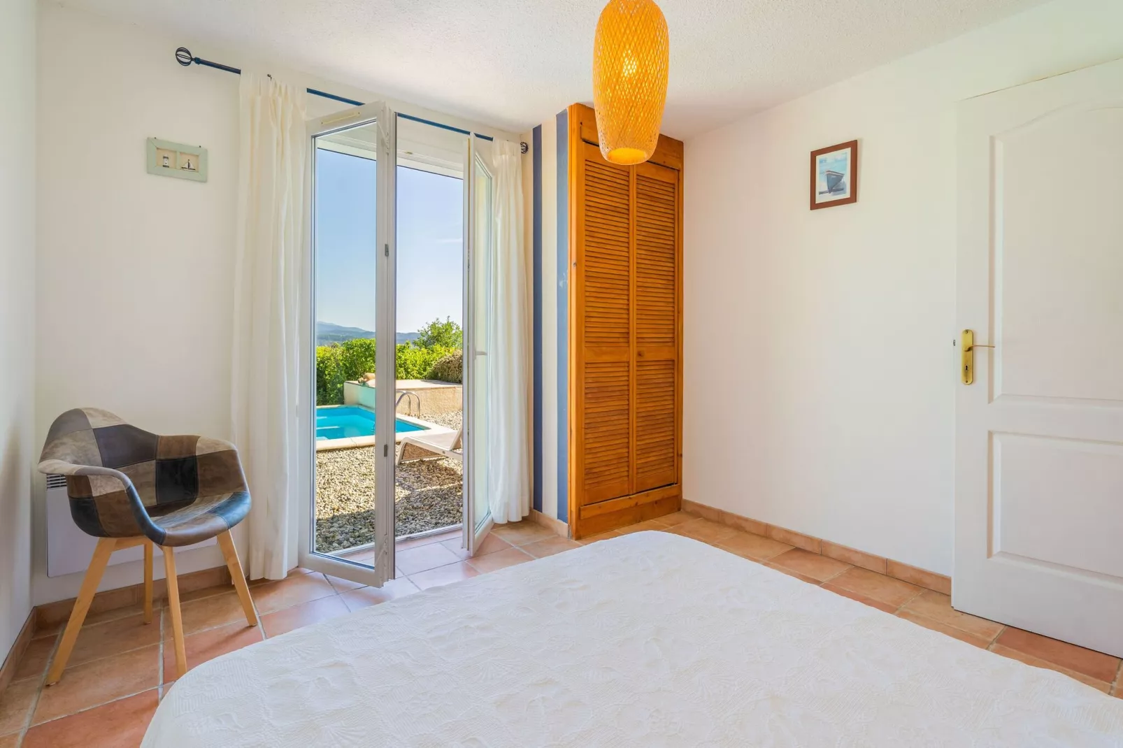 Villa - Les Vans-Bedroom