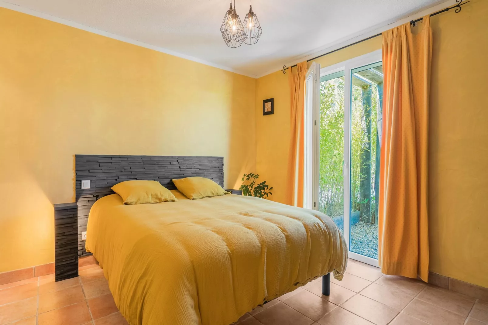 Villa - Les Vans-Bedroom
