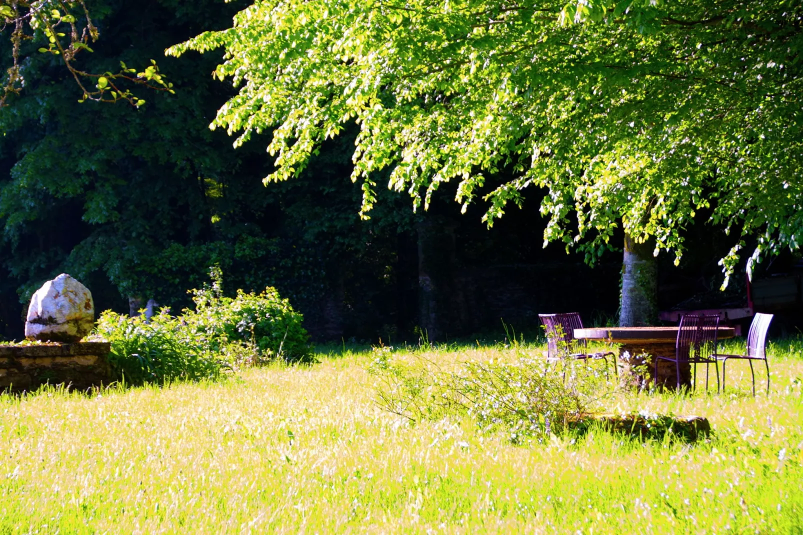 Chambre Rouge-Gardens summer