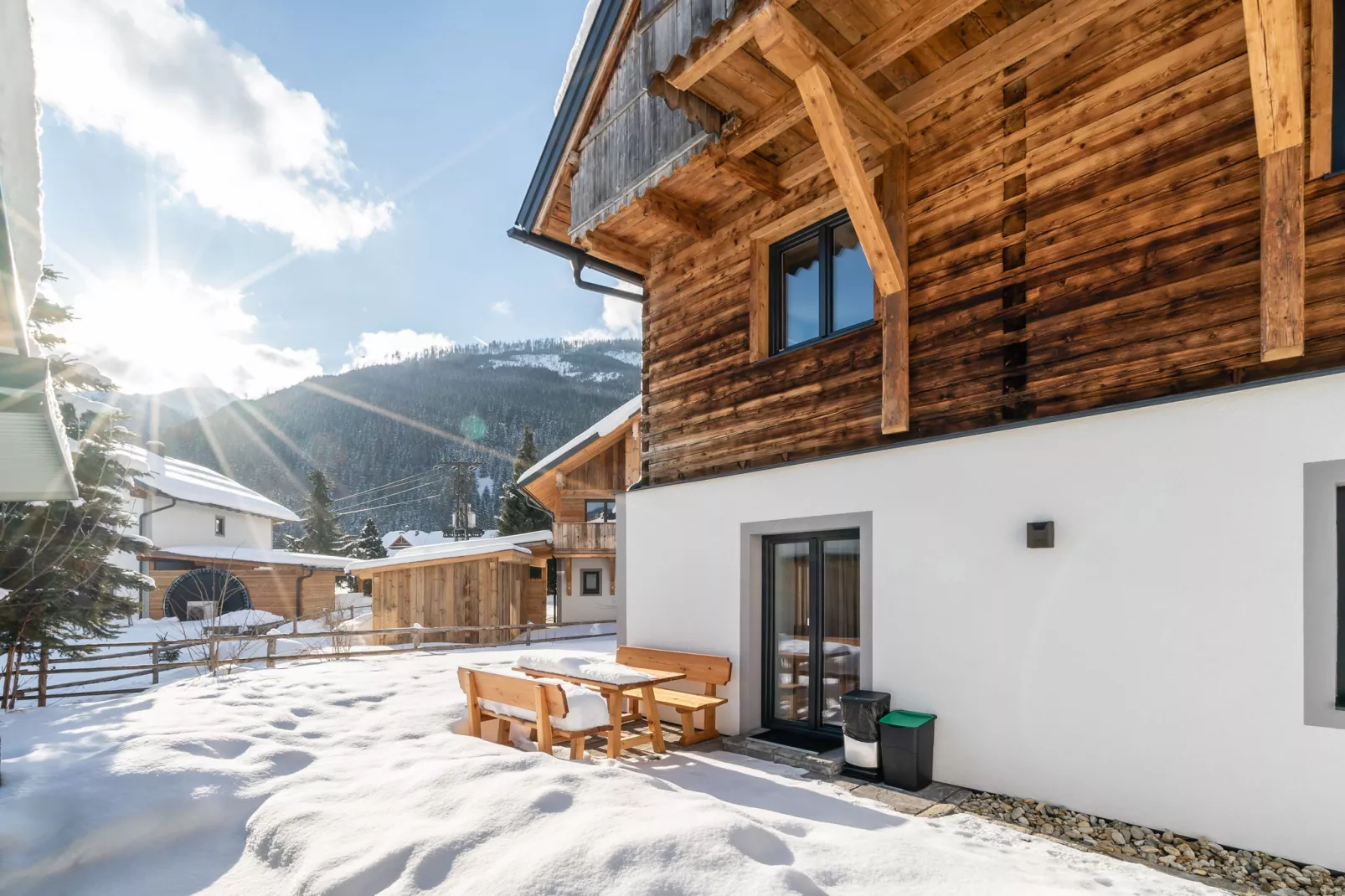 Maisonette Marijke-View winter