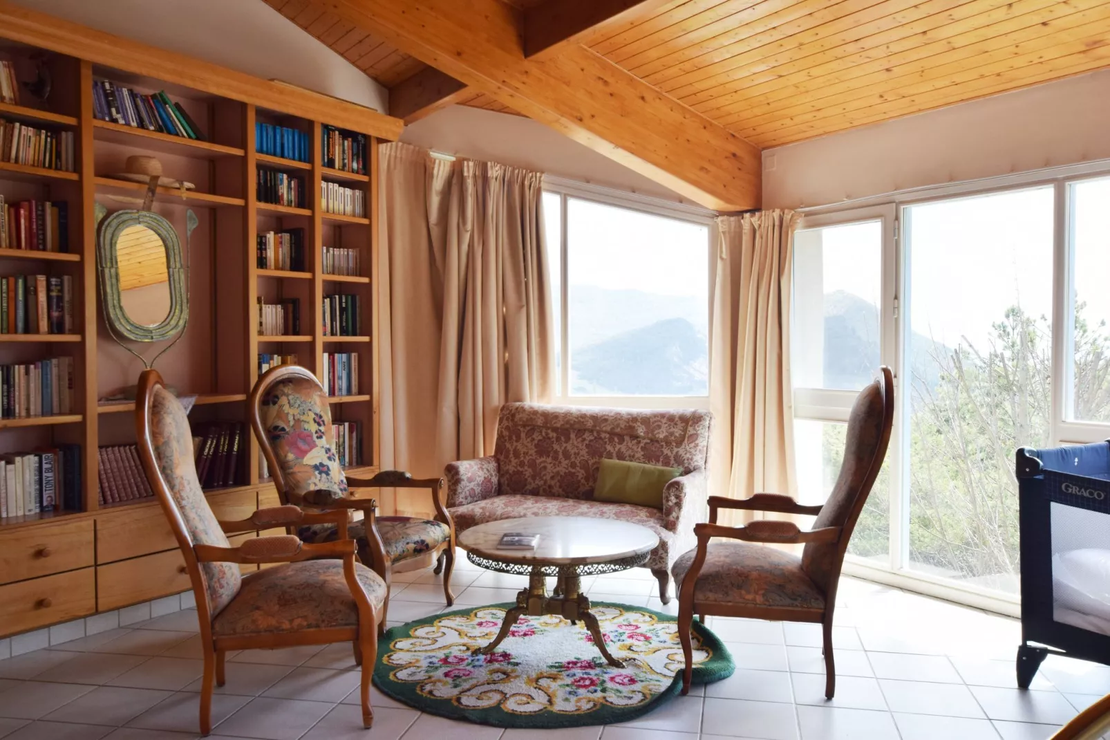 Maison de vacances - MARIGNAC-EN-DIOIS-Wohnzimmer
