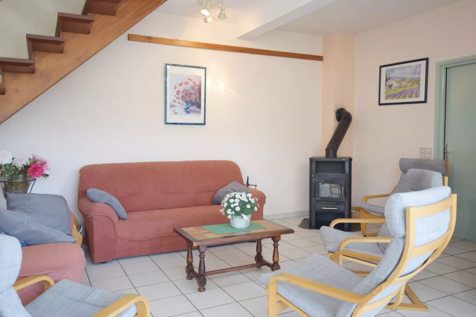 Maison de vacances - MARIGNAC-EN-DIOIS-Wohnzimmer
