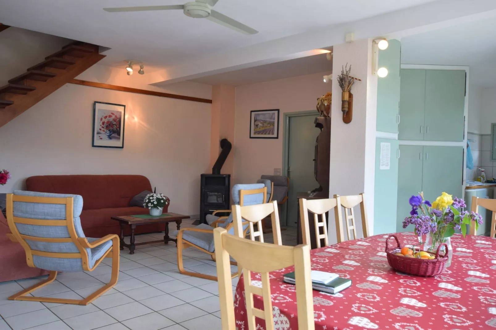 Maison de vacances - MARIGNAC-EN-DIOIS-Esszimmer