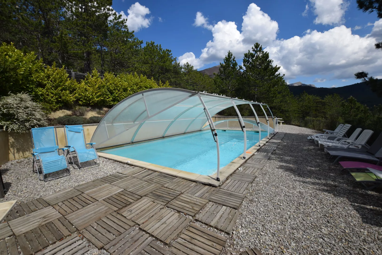 Maison de vacances - MARIGNAC-EN-DIOIS-Schwimmbad