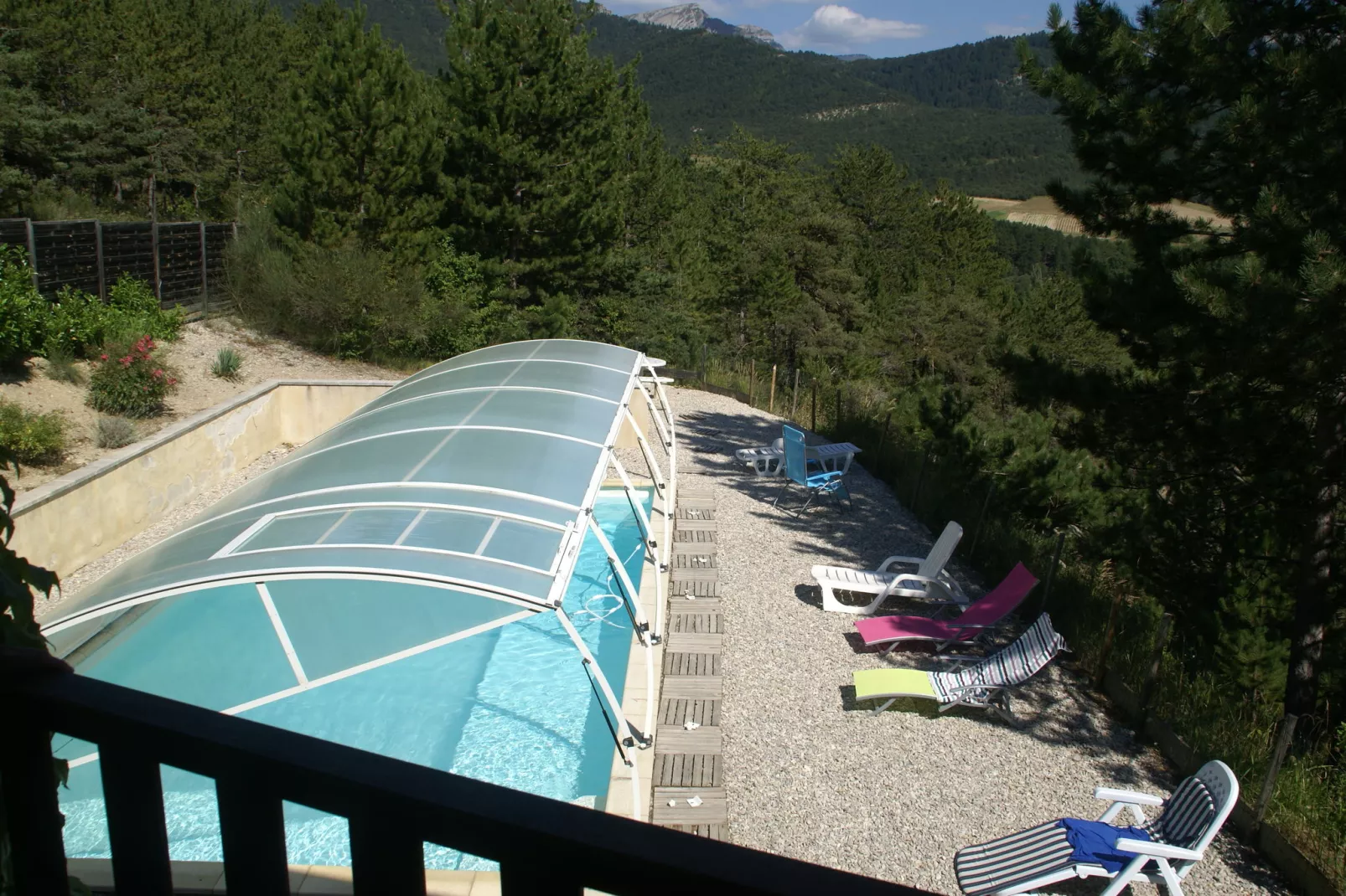 Maison de vacances - MARIGNAC-EN-DIOIS-Schwimmbad