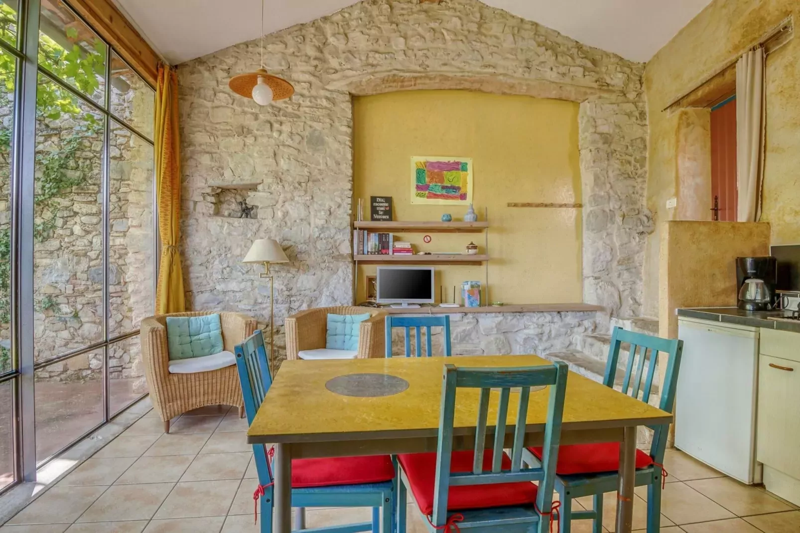 Maison de vacances - MARIGNAC-EN-DIOIS-Wohnzimmer