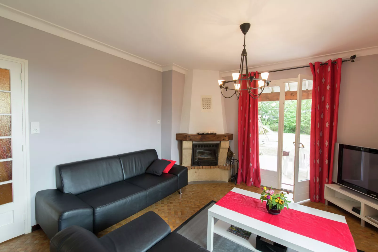 Maison de vacances - BATHERNAY-Living room