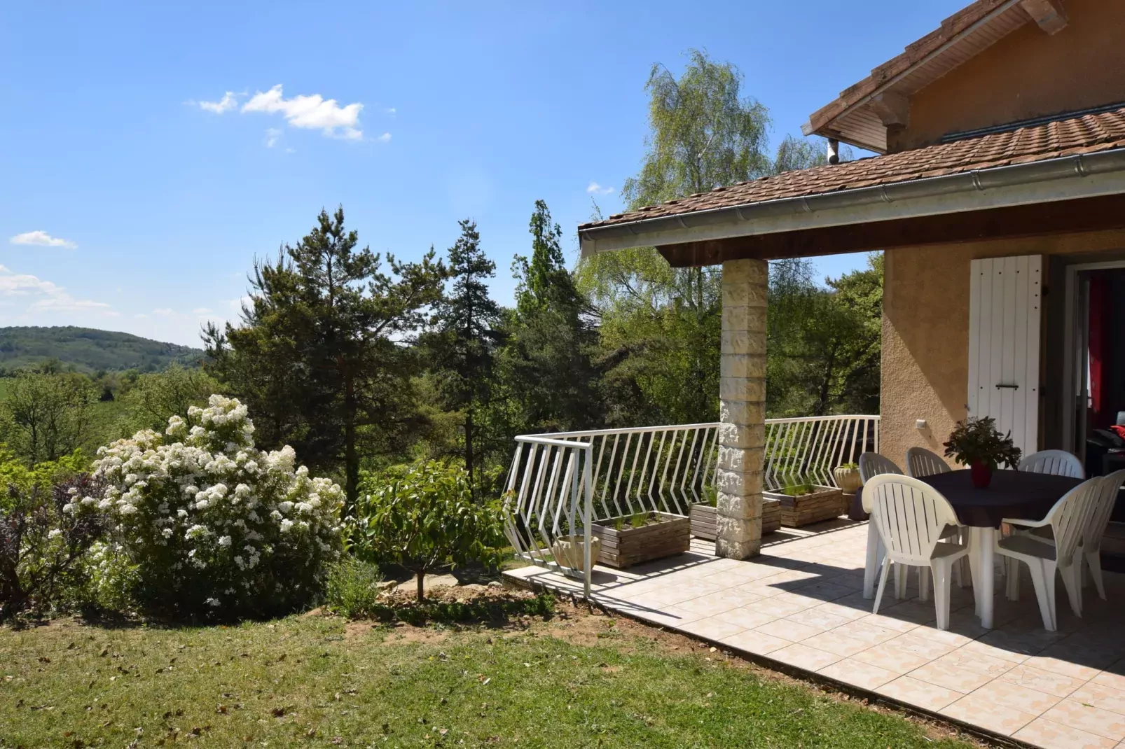 Maison de vacances - BATHERNAY-Terrace balcony