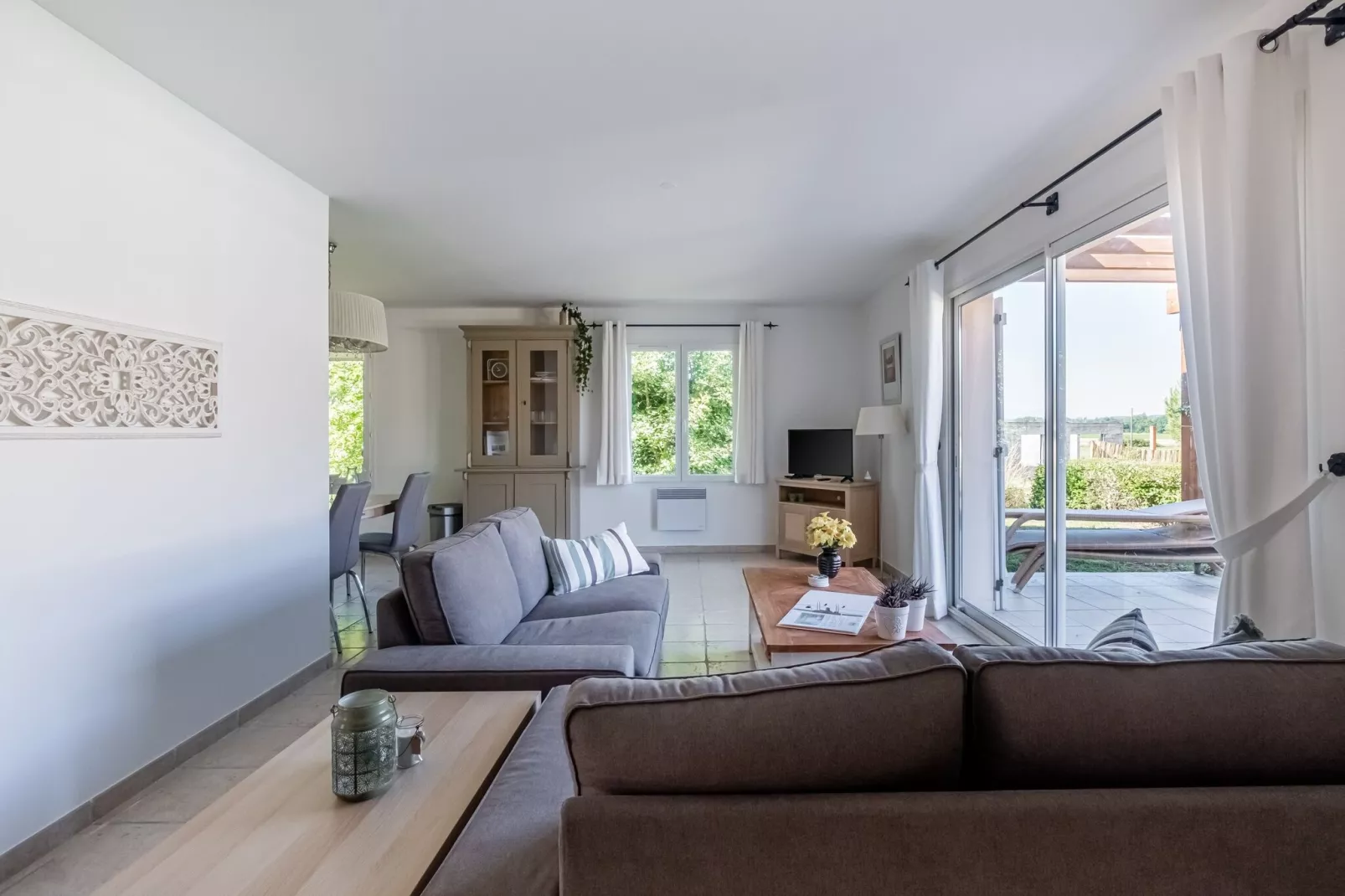 Villa Porthos-Living room