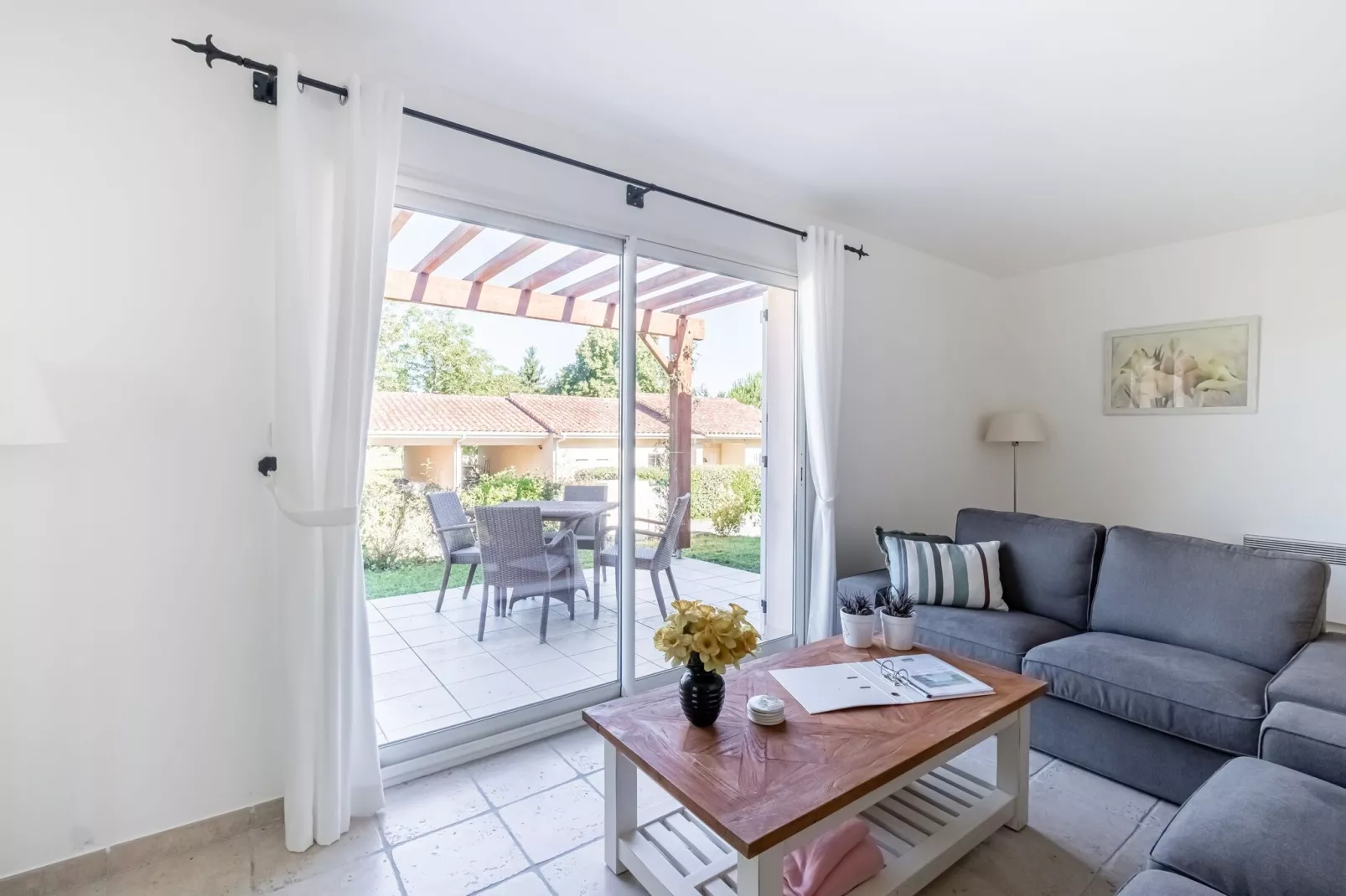 Villa Porthos-Living room