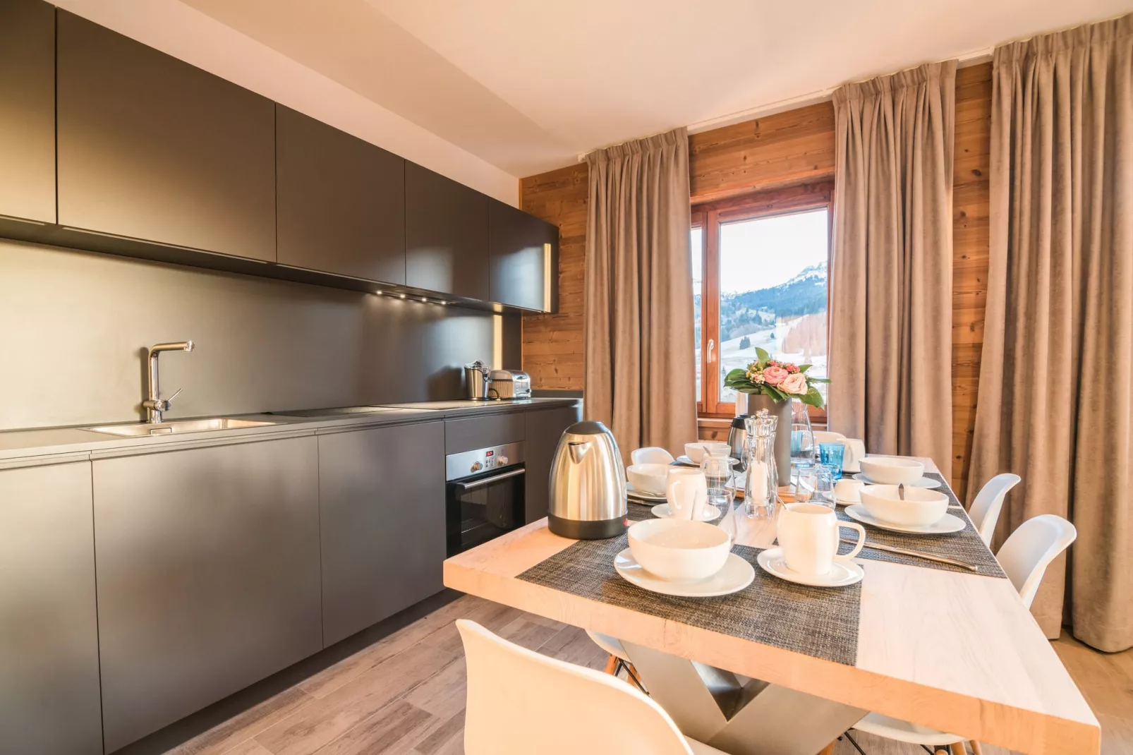 Les Portes de Megève 2-Kitchen