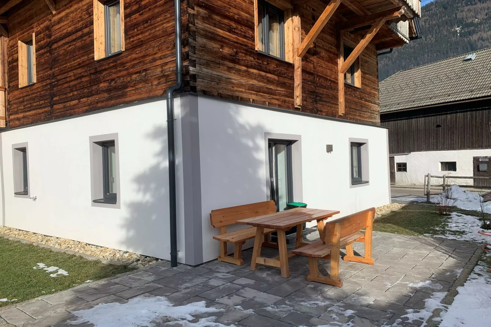 Maisonette Marijke-Garden winter