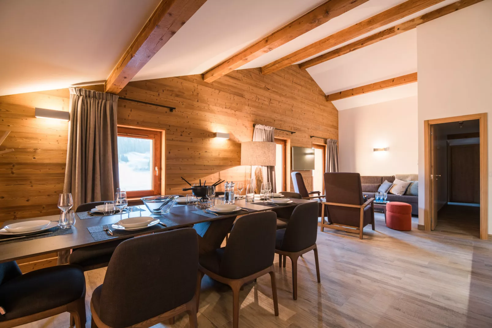 Les Portes de Megève 3-Dining room