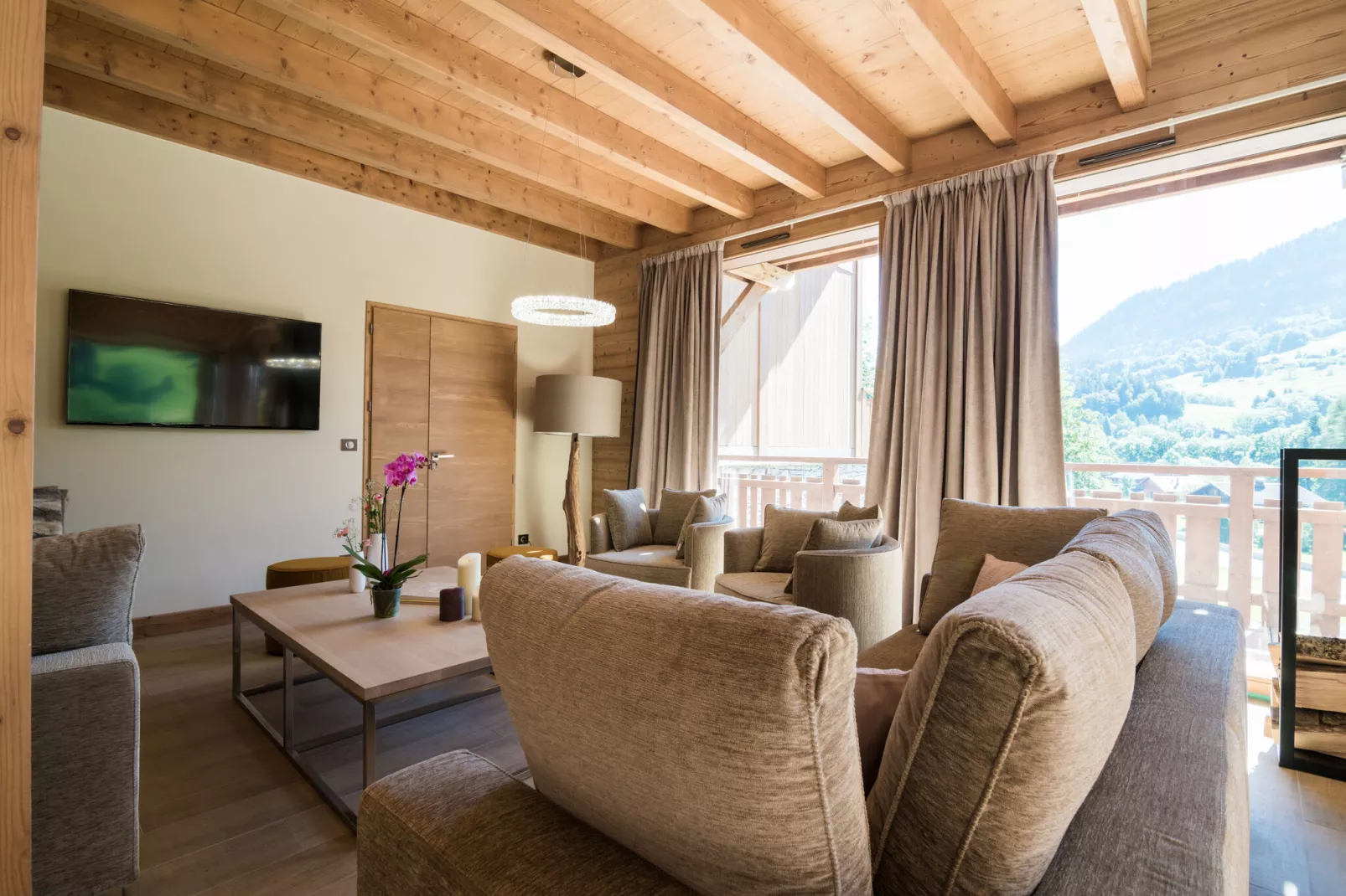 Les Portes de Megève 7-Living room