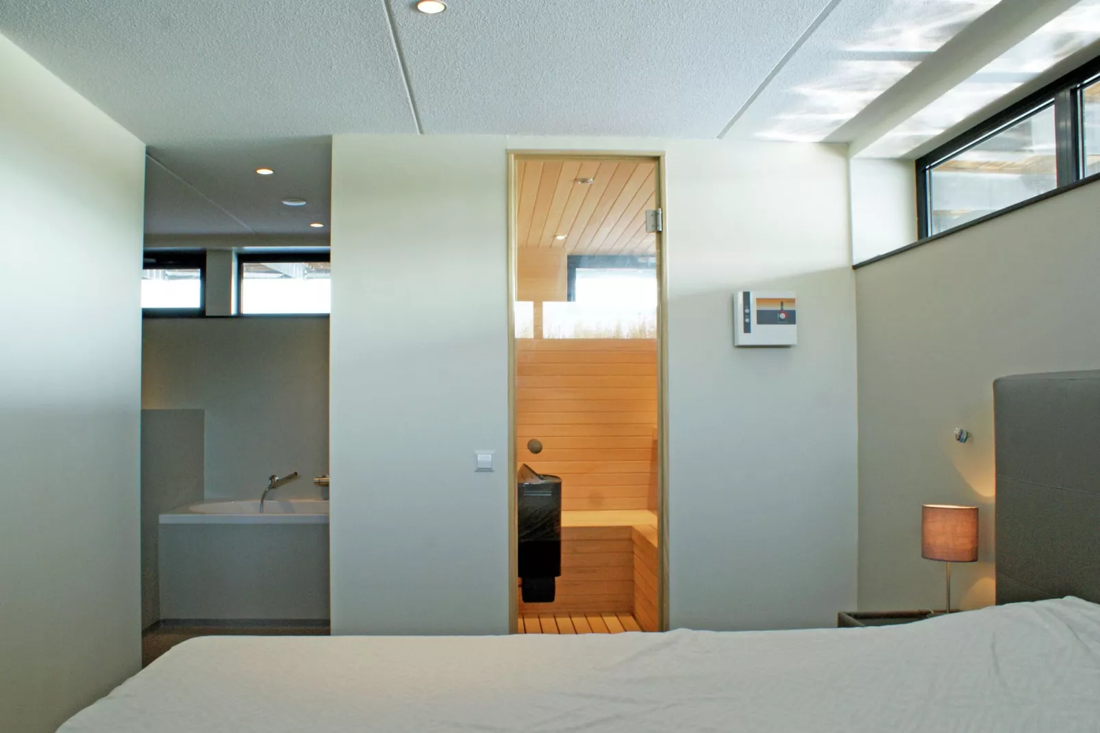 Watervilla de Blauwe Reiger-Schlafzimmer