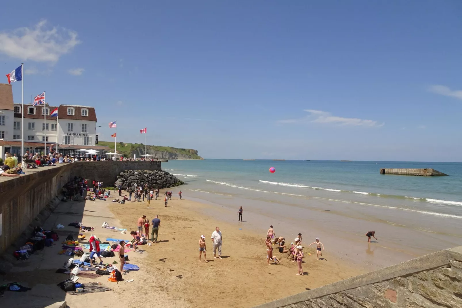 Holiday flat Bisquine Arromanches-les-Bains-Areas summer 1km