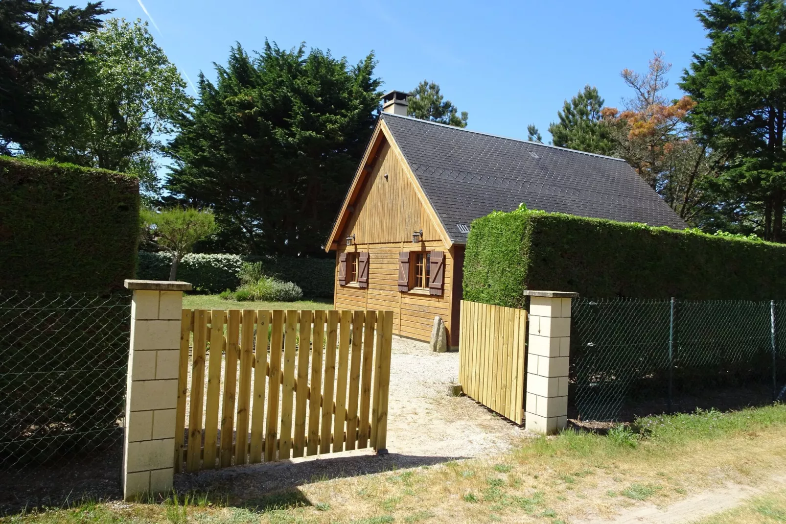 Holiday home Denneville-Außenbereich Sommer