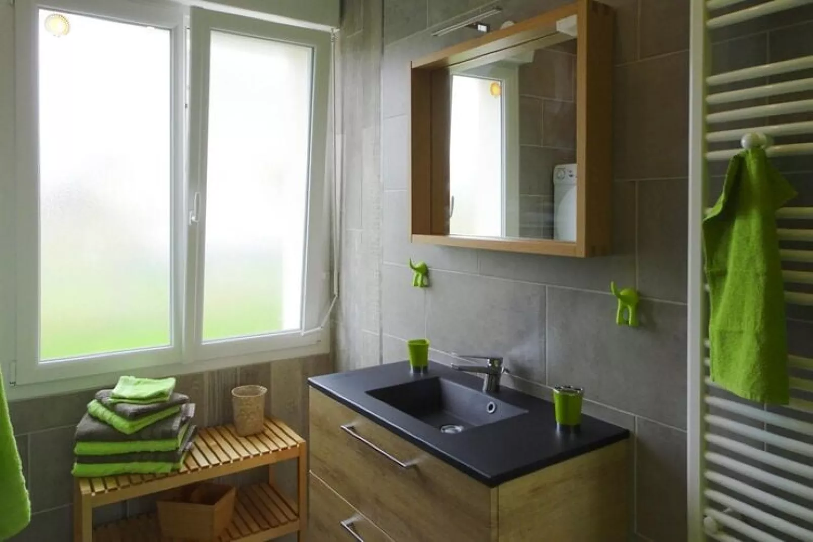 Holiday home Saint-Marcouf-Salle de bain