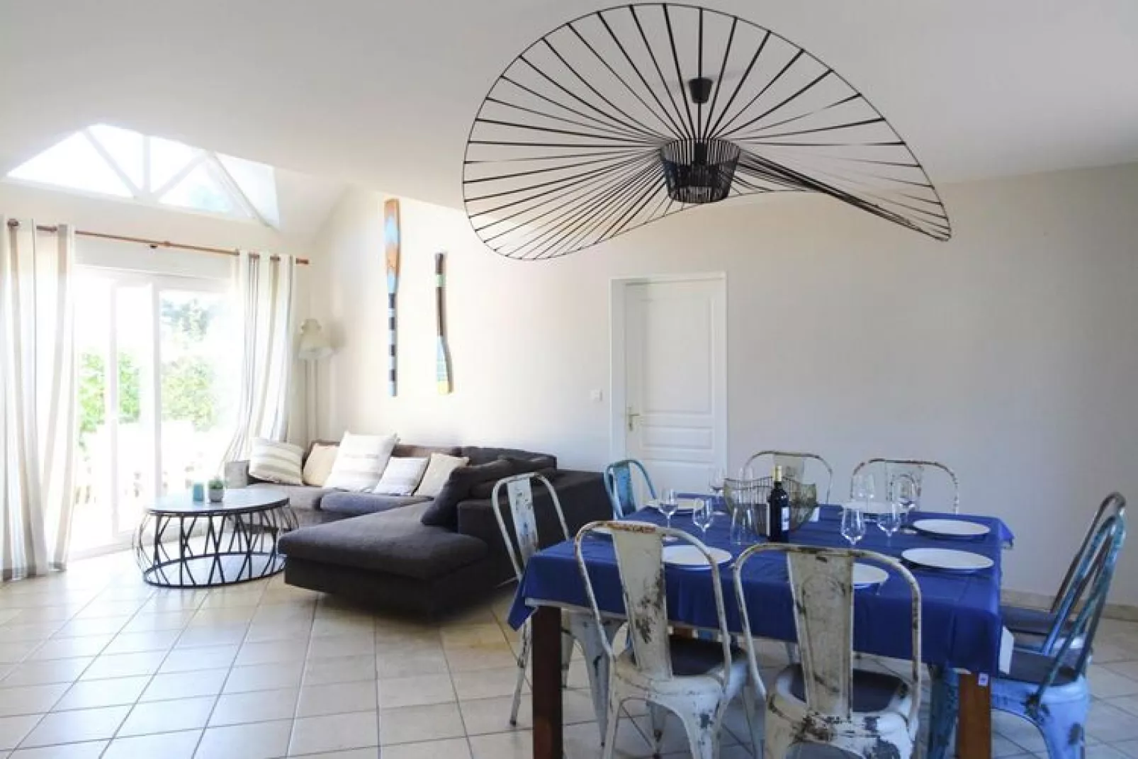 Holiday home Saint-Germain-sur-Ay-Living room