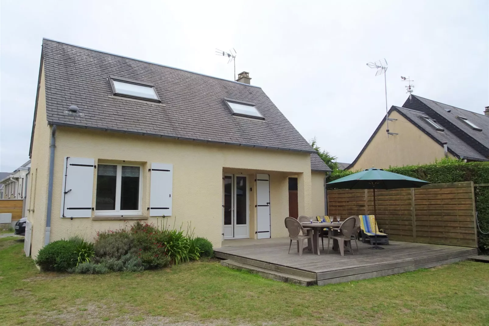 Holiday home Portbail-Exterior summer