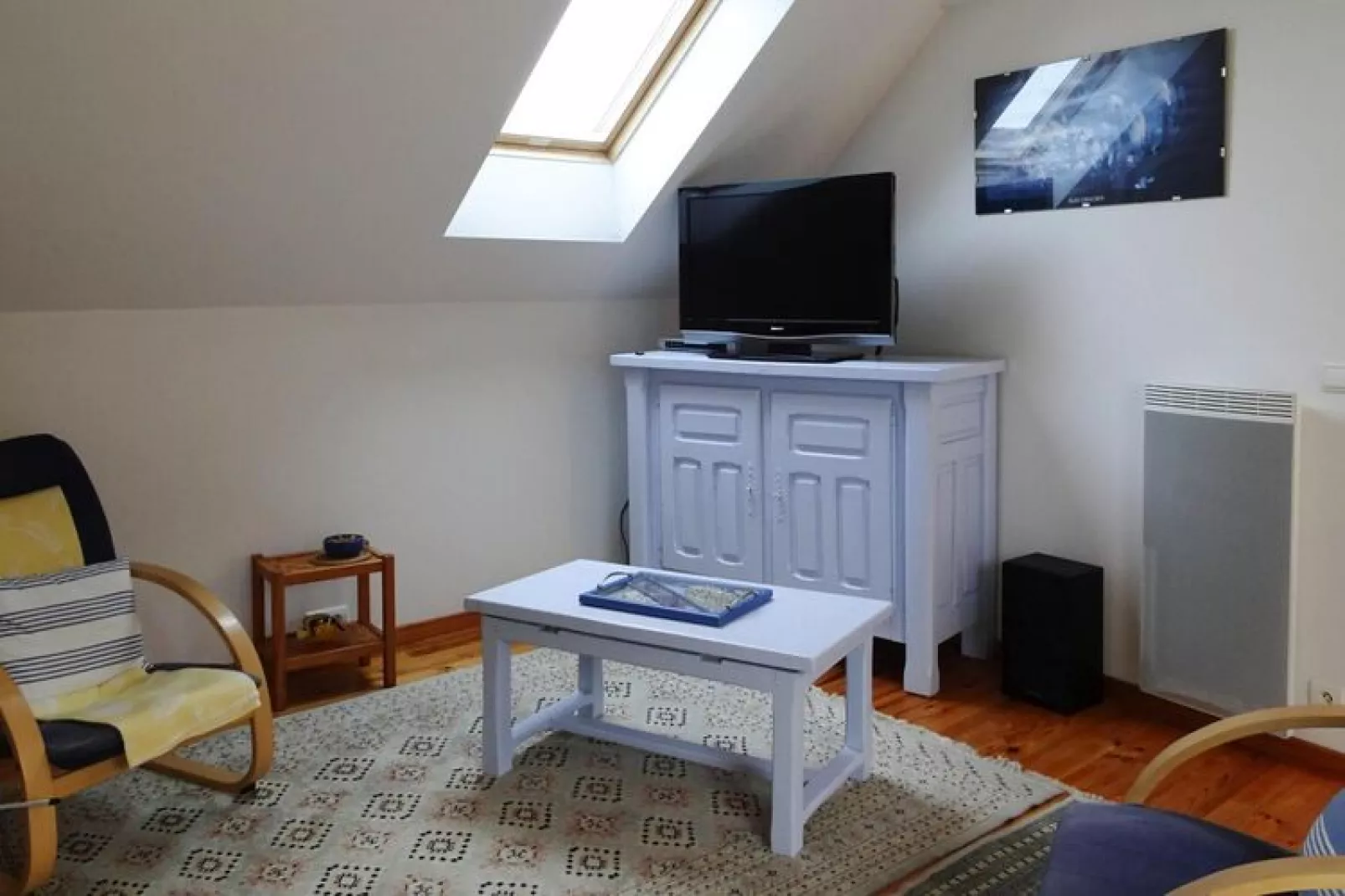 Semi-detached house St Martin-de-Bréhal-Living room