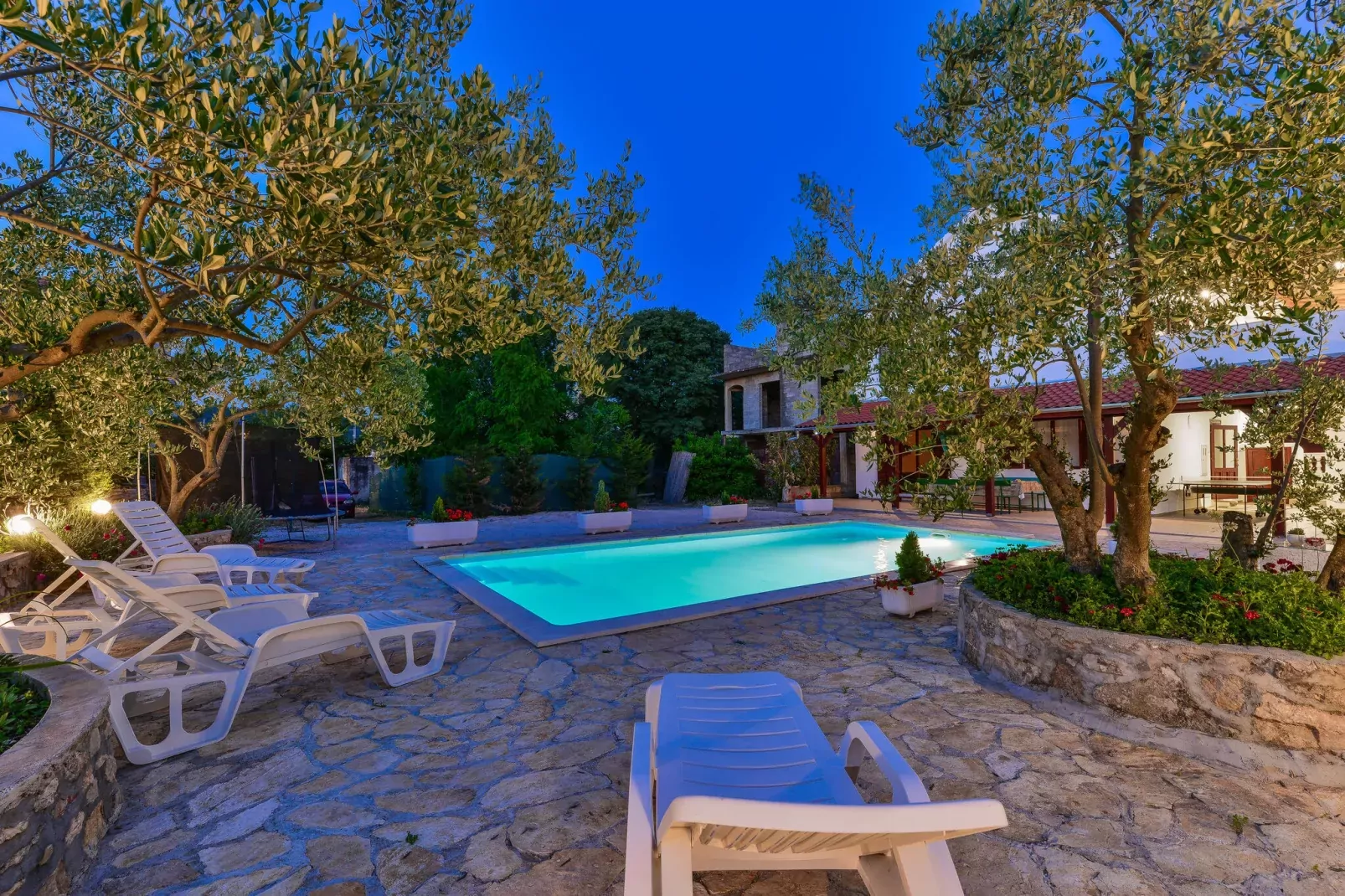 Villa Roko-Gardens summer