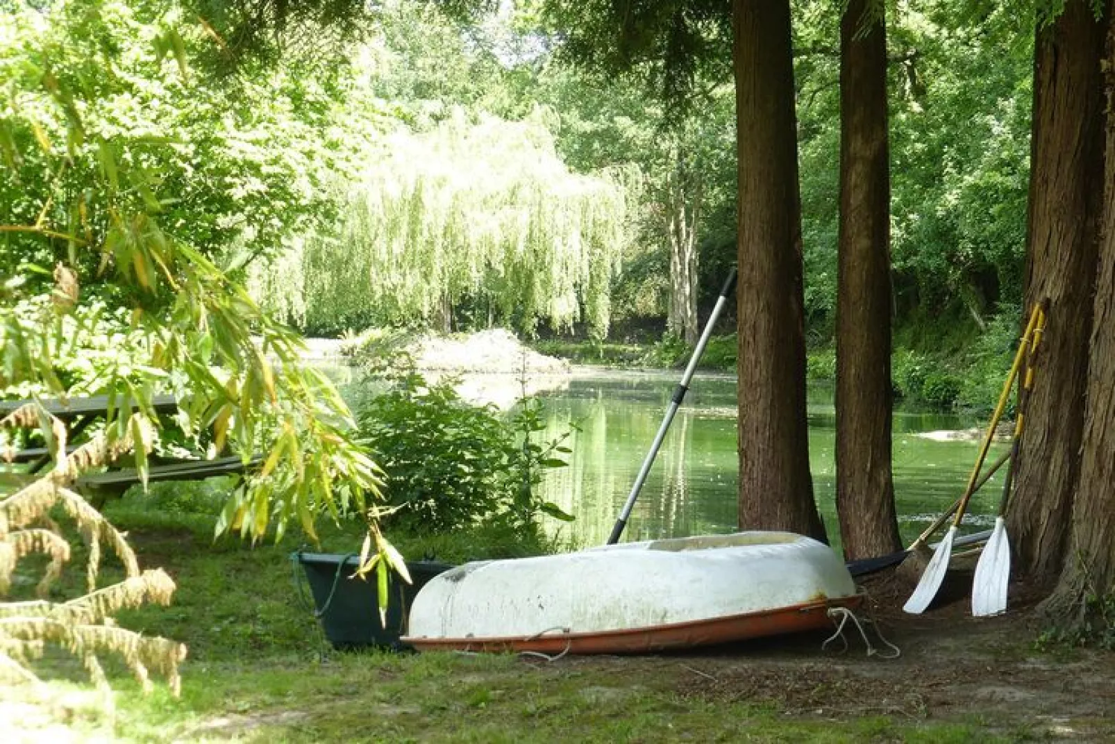 Semi-detached house St Sauveur-le-Vicomte--Gardens summer