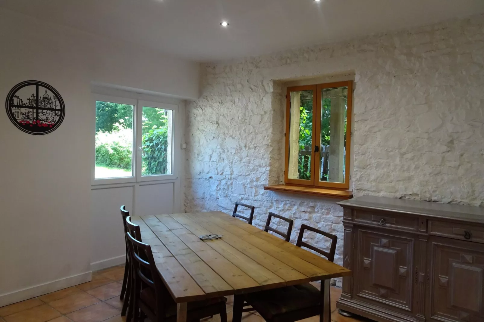 Semi-detached house St Sauveur-le-Vicomte-Dining room