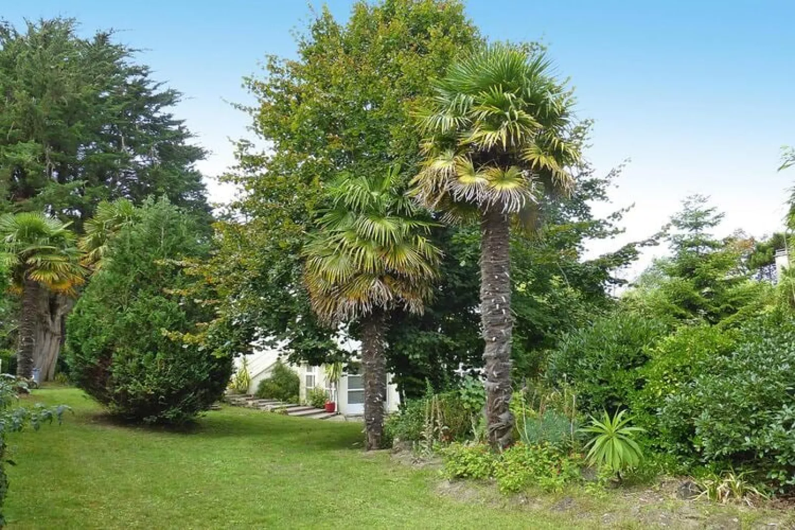 Holiday home Denneville-Gardens in summer