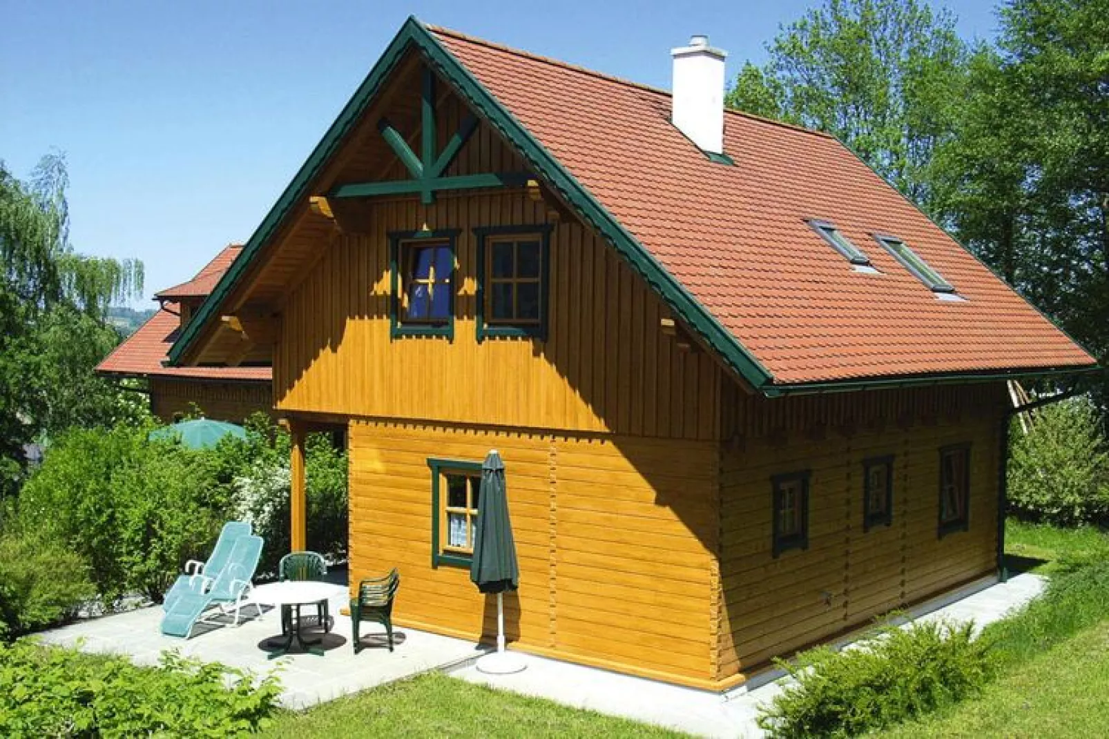 Öko-Feriendorf Schlierbach - 6 Personen-Extérieur été