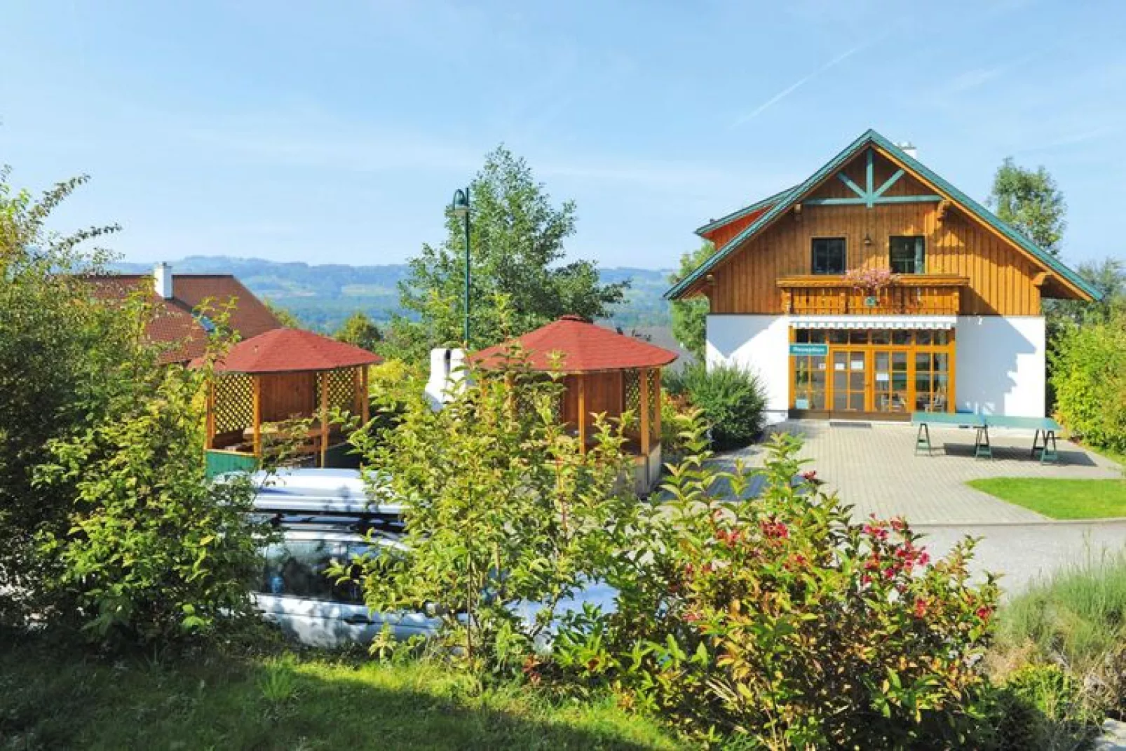 Öko-Feriendorf Schlierbach - 6 Personen-Vue d'été