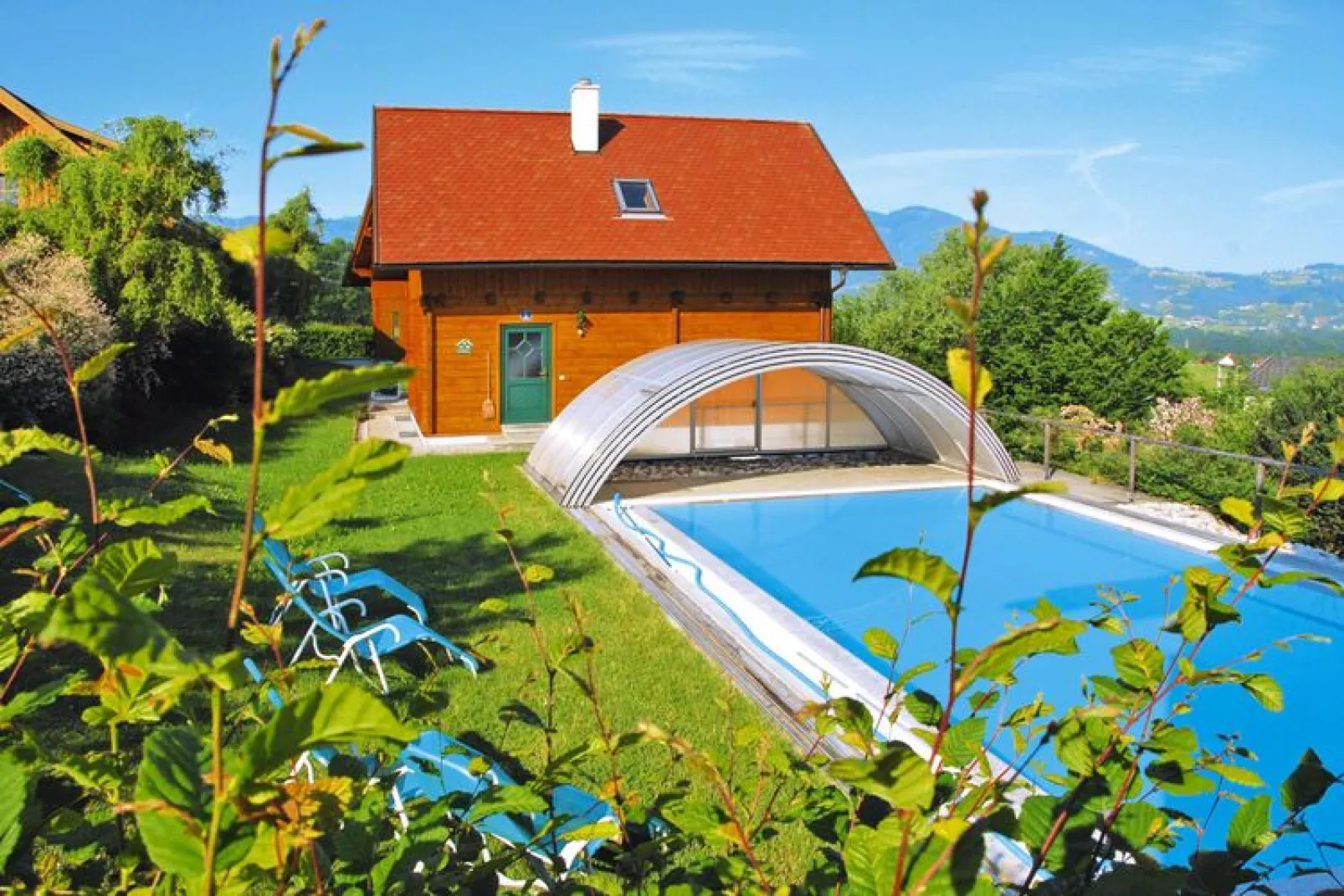 Öko-Feriendorf Schlierbach - 6 Personen-Piscine