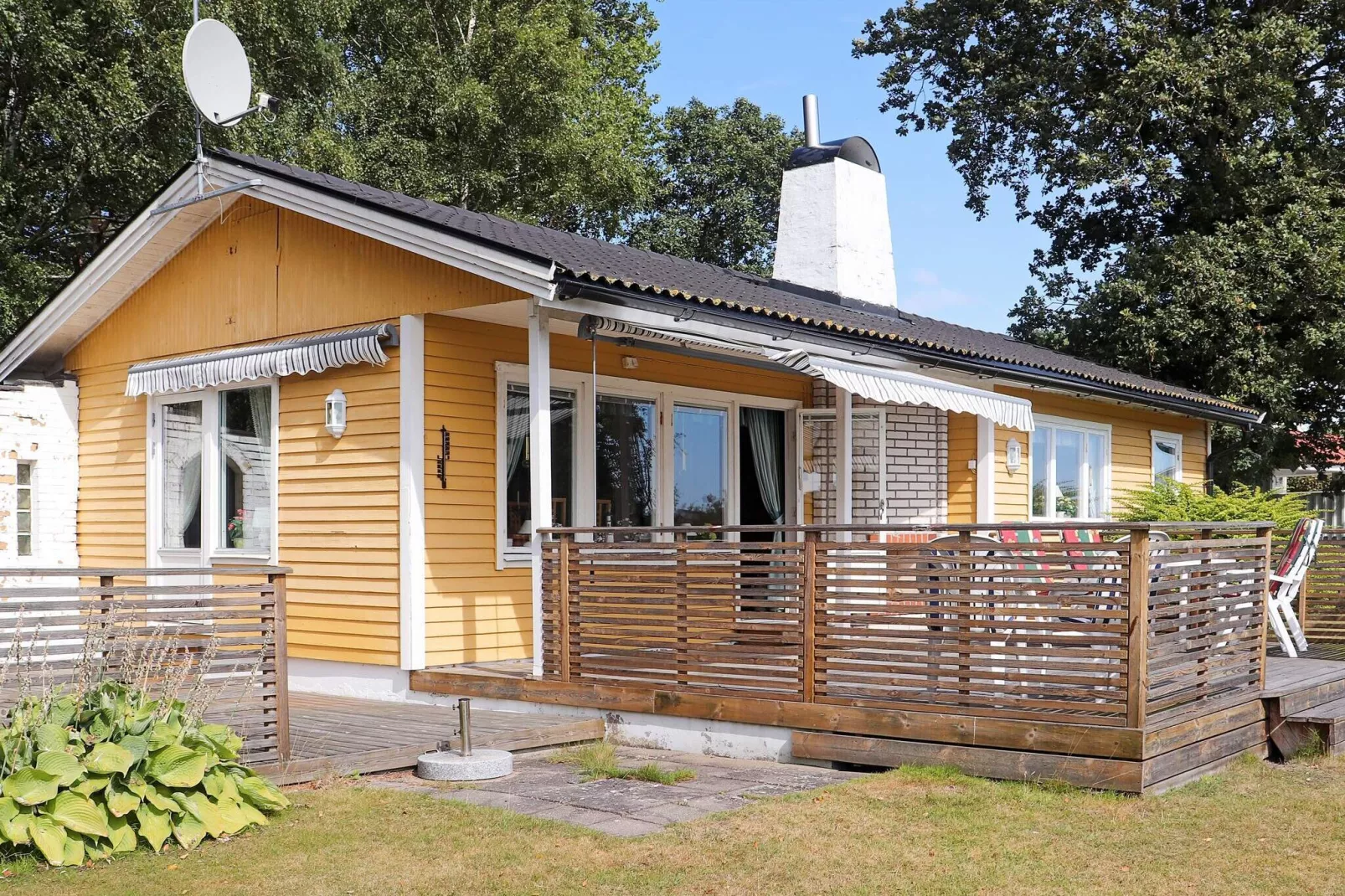 4 Personen Ferienhaus in Åskloster-By Traum-Außenbereich