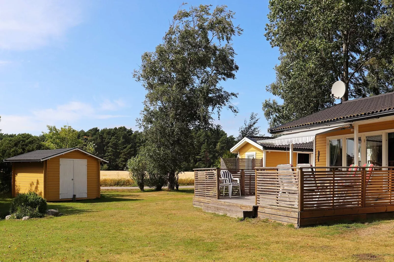 4 Personen Ferienhaus in Åskloster-By Traum-Außenbereich