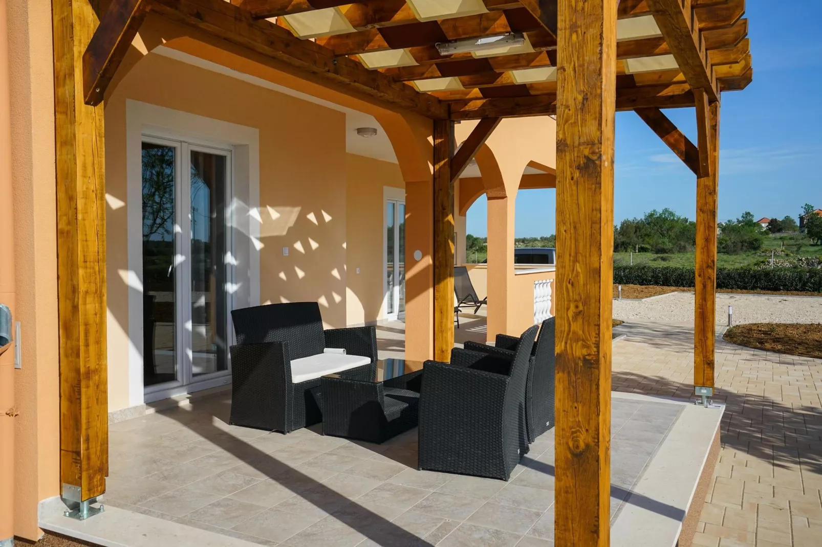 Holiday home Branko-Terrace balcony