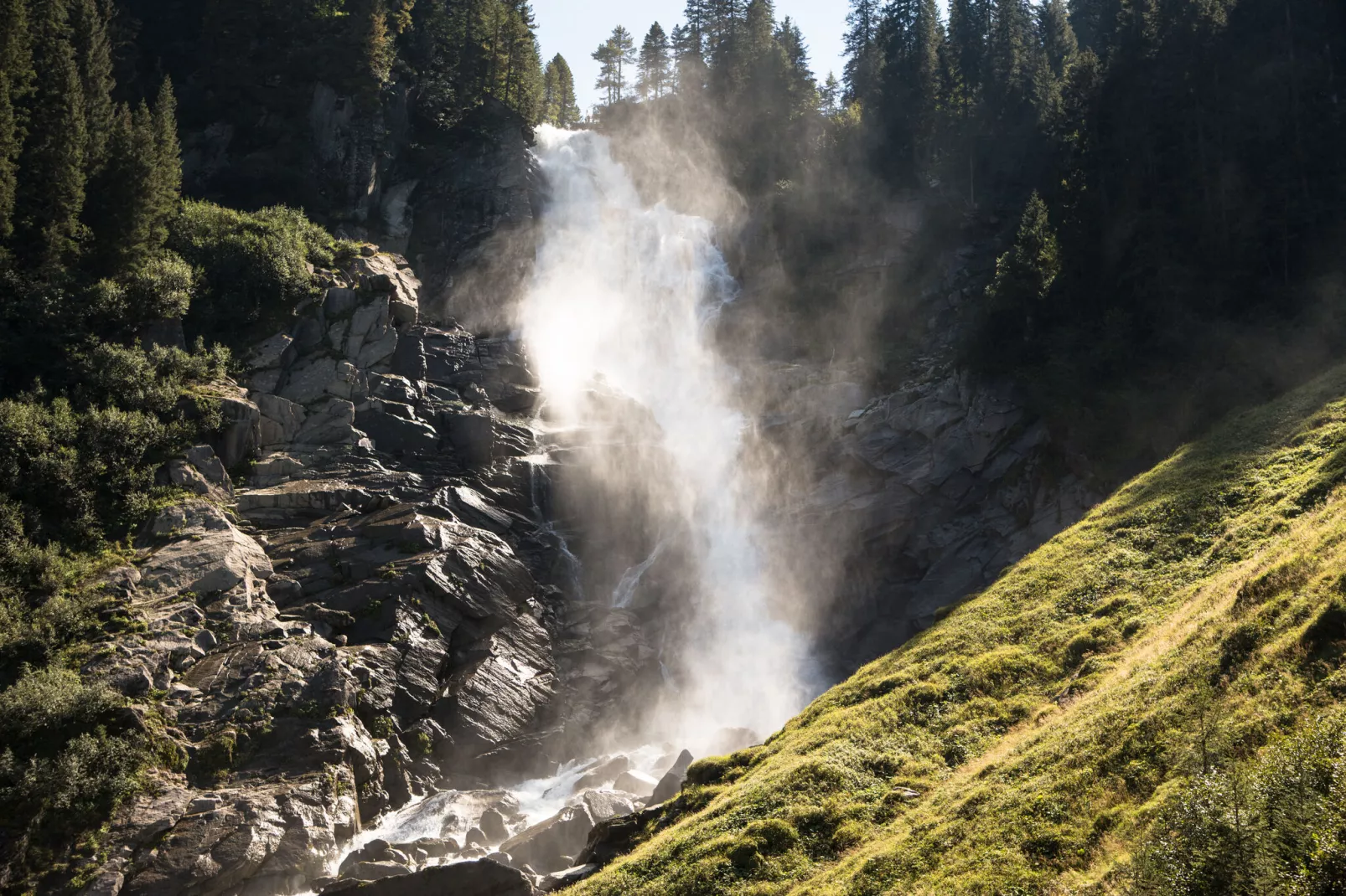 Edenlehen - Wasserfall-Areas summer 1km