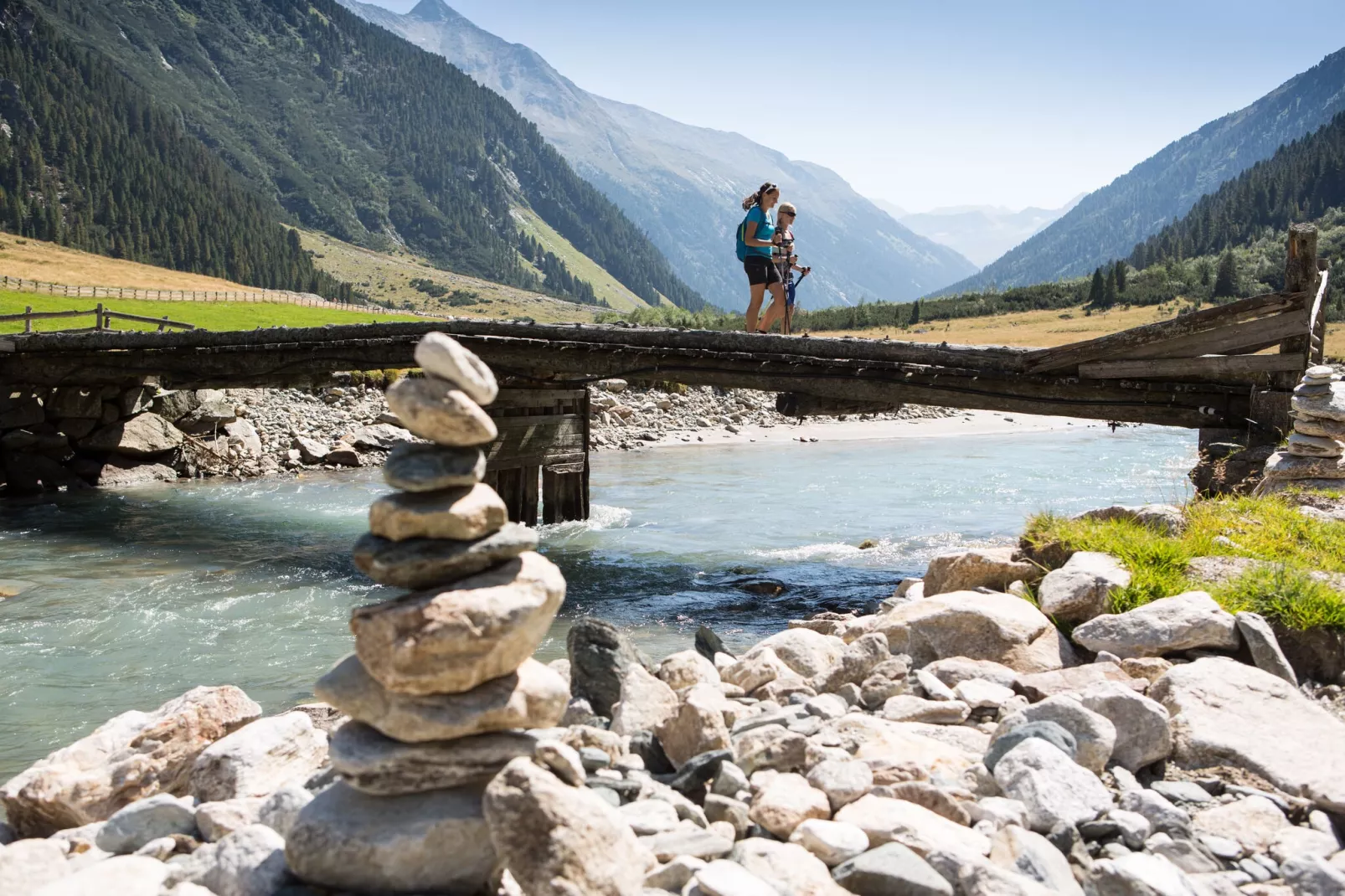 Edenlehen - Wasserfall-Areas summer 1km