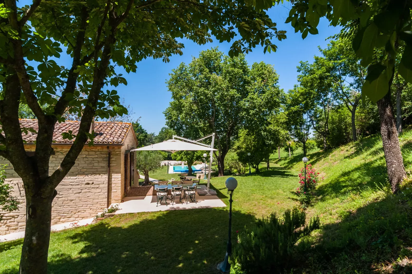 Villa Anna-Garten Sommer