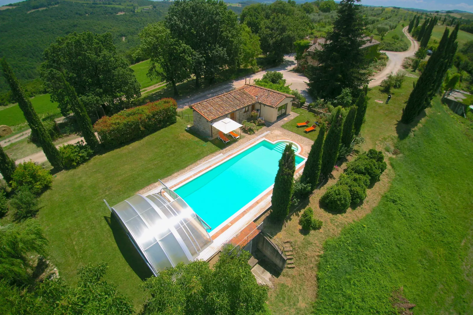 Villa Fiorella Dieci-Außenbereich Sommer