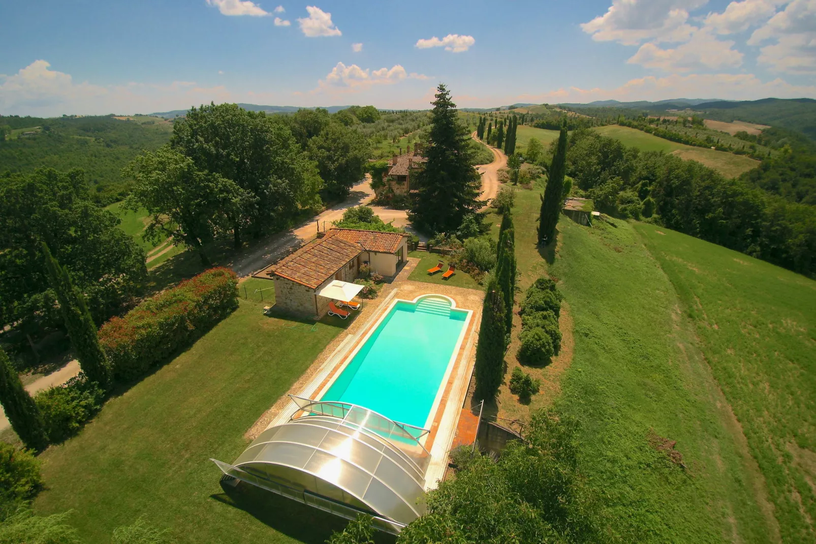 Villa Fiorella Dieci-Außenbereich Sommer