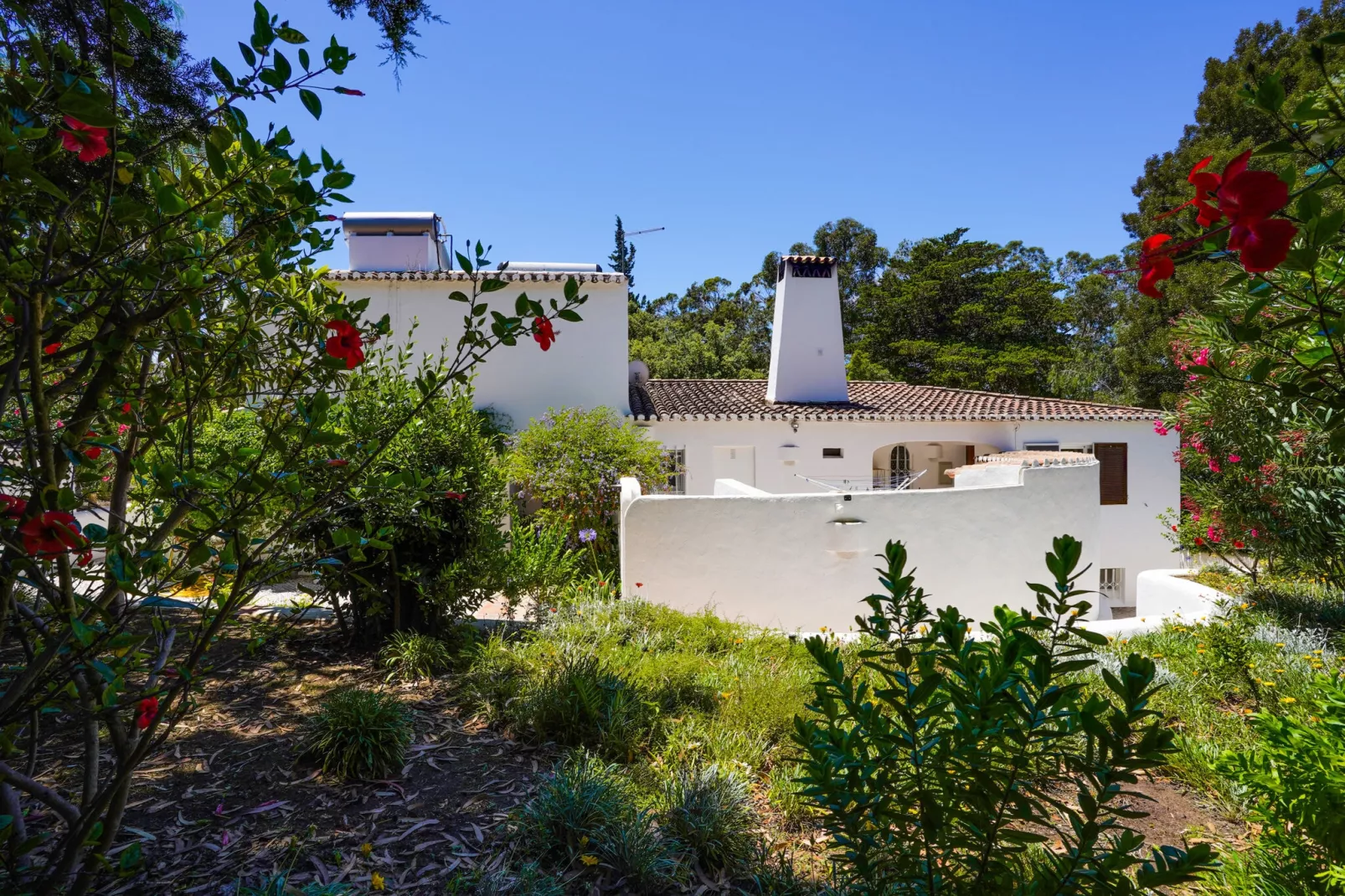 Villa Balaia-Gärten Sommer