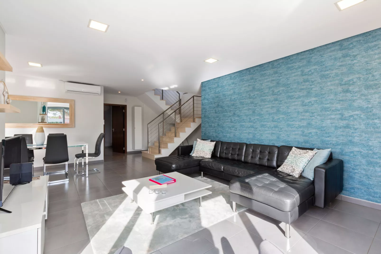 Villa Mar e Lagoa-Living room