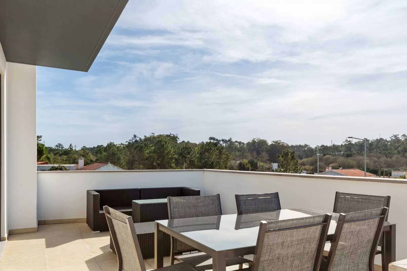 Villa Mar e Lagoa-Terrace balcony