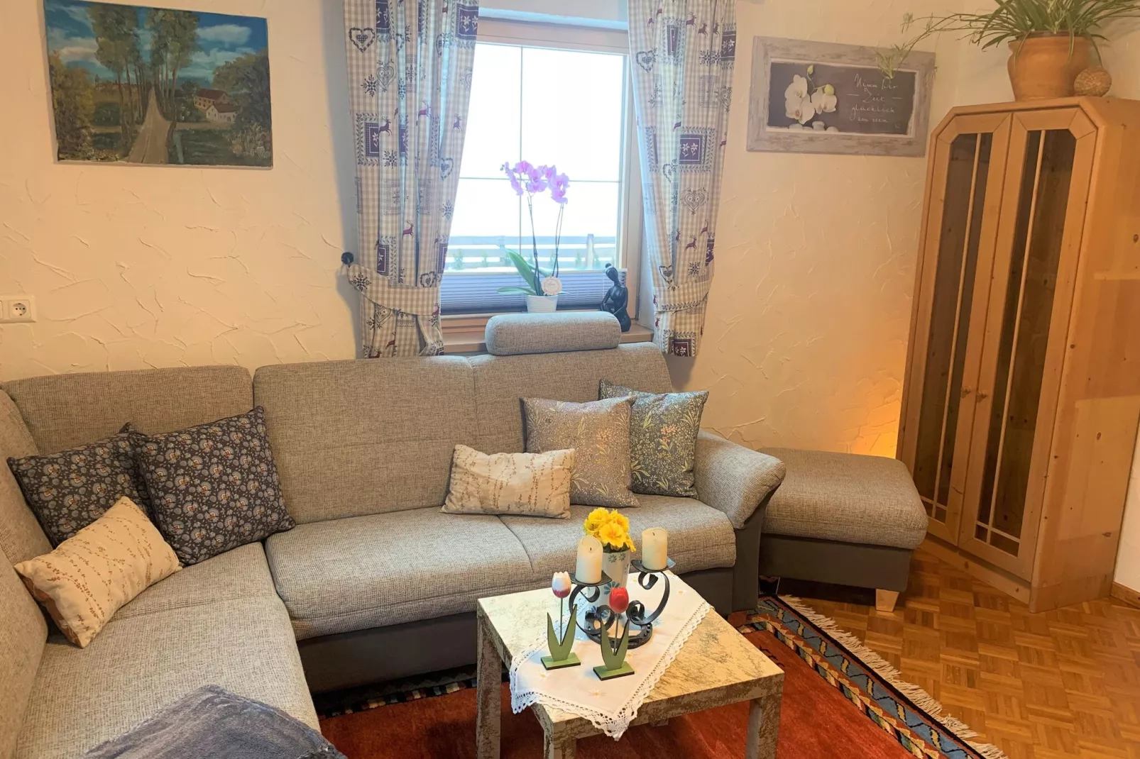 Ferienhaus Krapflgeusche-Living room
