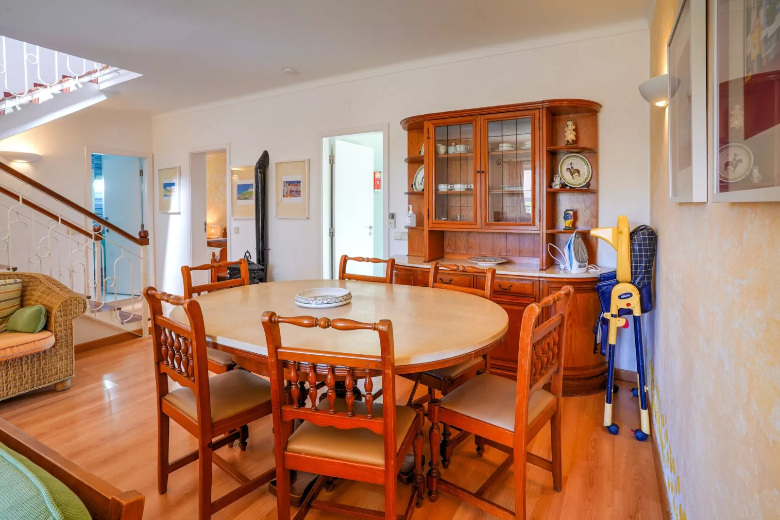 Villa Flores do Golfe 1-Dining room
