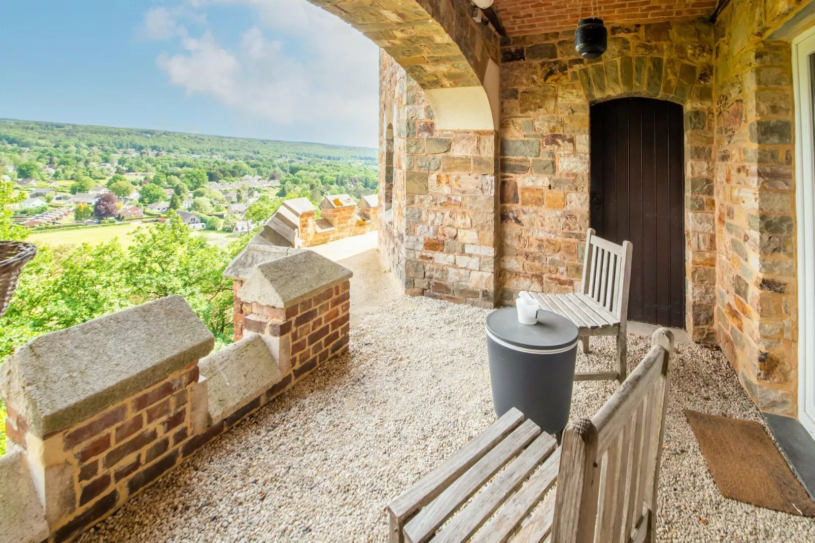 Le Chateau de Balmoral-Terrace balcony