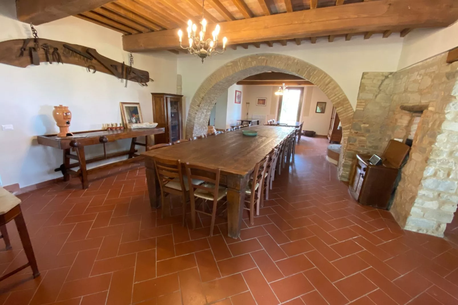 Podere San Giovanni-Dining room