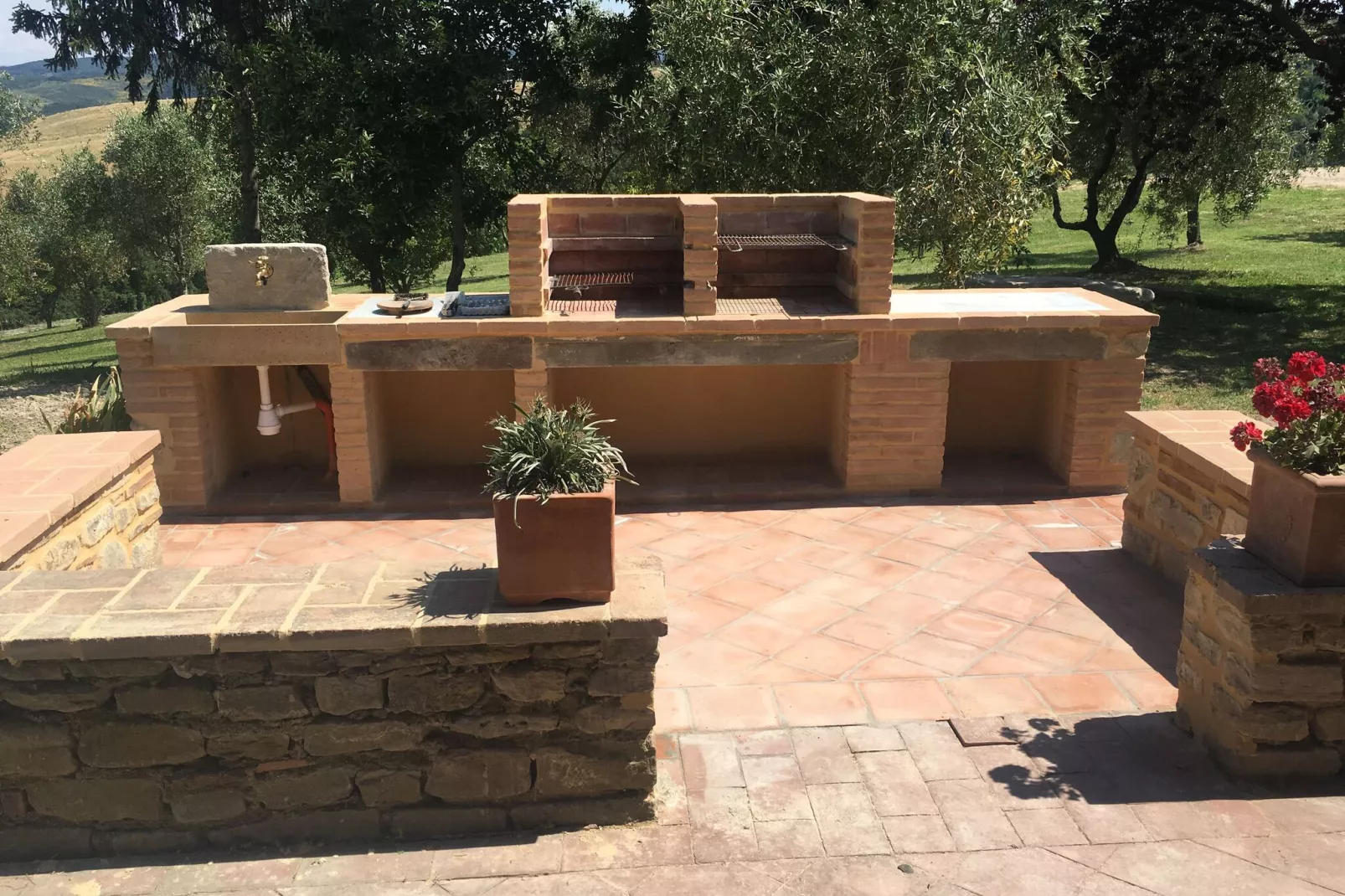 Podere San Giovanni-Gardens summer